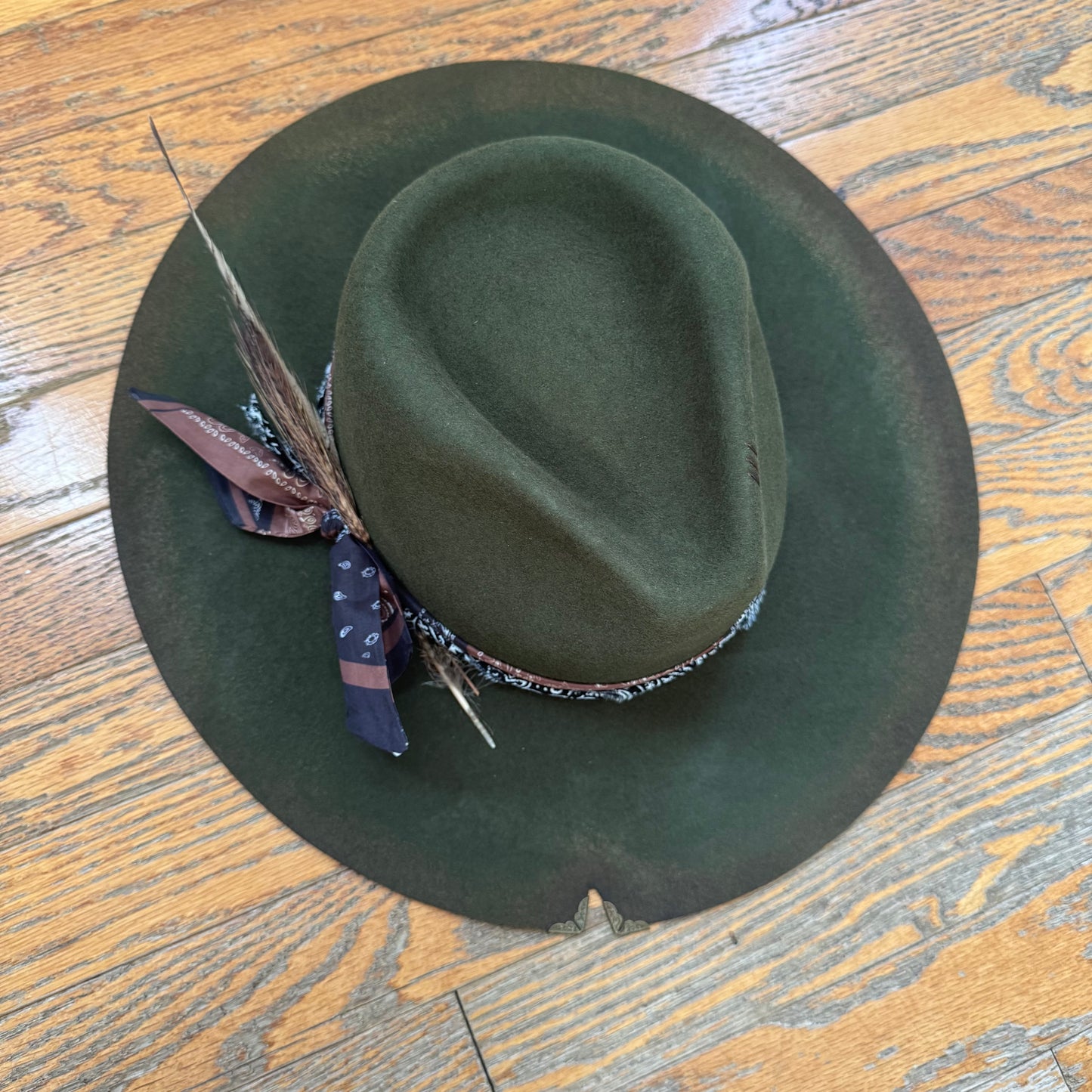 Custom Wool Wide Brim Rancher