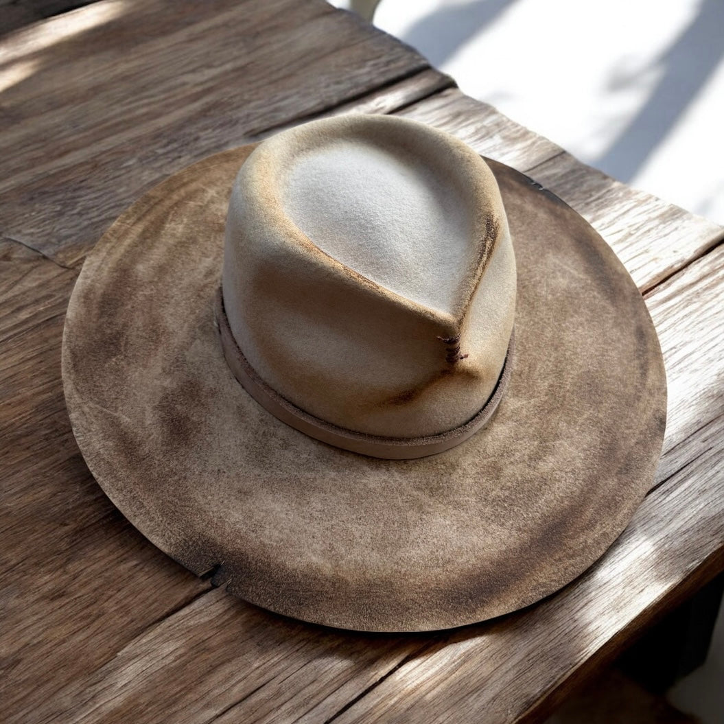 Custom Wool Wide Brim Rancher