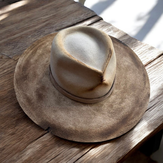 Custom Wool Wide Brim Rancher