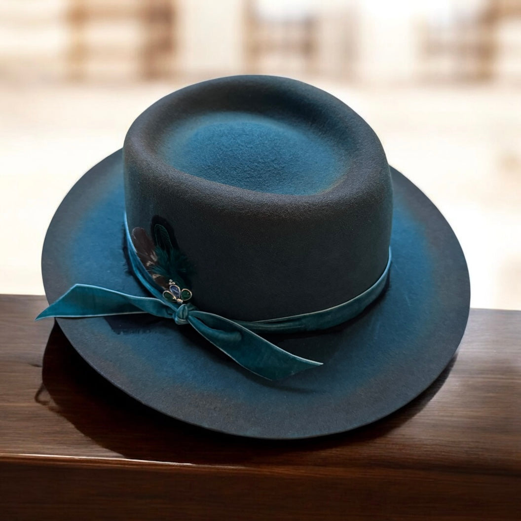 Custom for Stacey Siciliano Wool Pork Pie