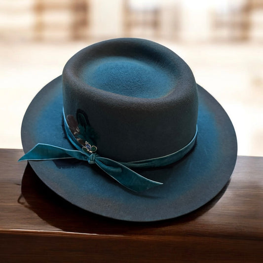 Custom for Stacey Siciliano Wool Pork Pie