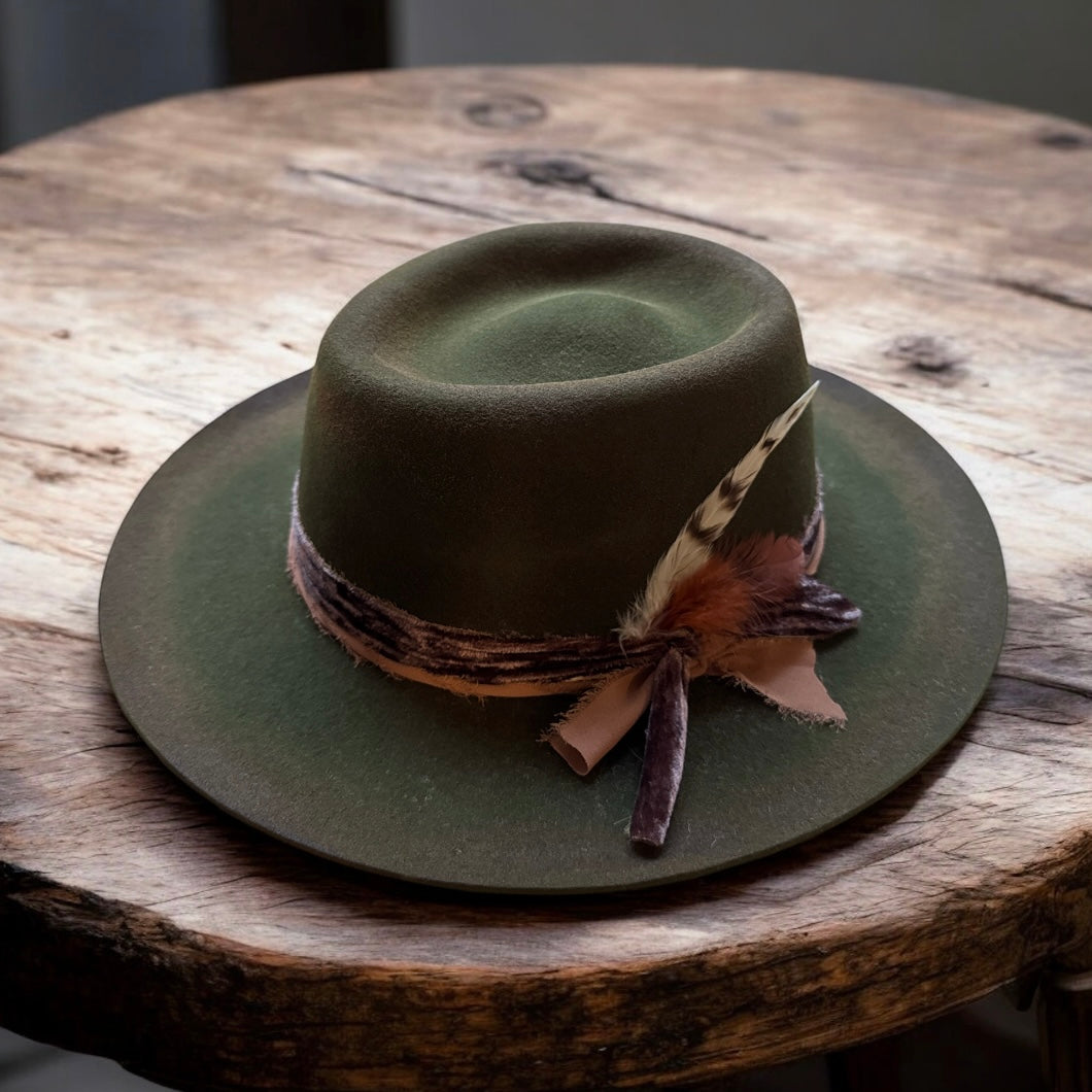 Custom Wool Pork Pie