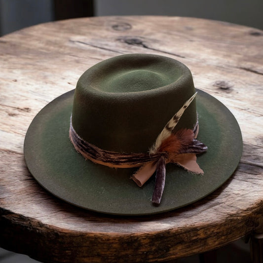 Custom Wool Pork Pie