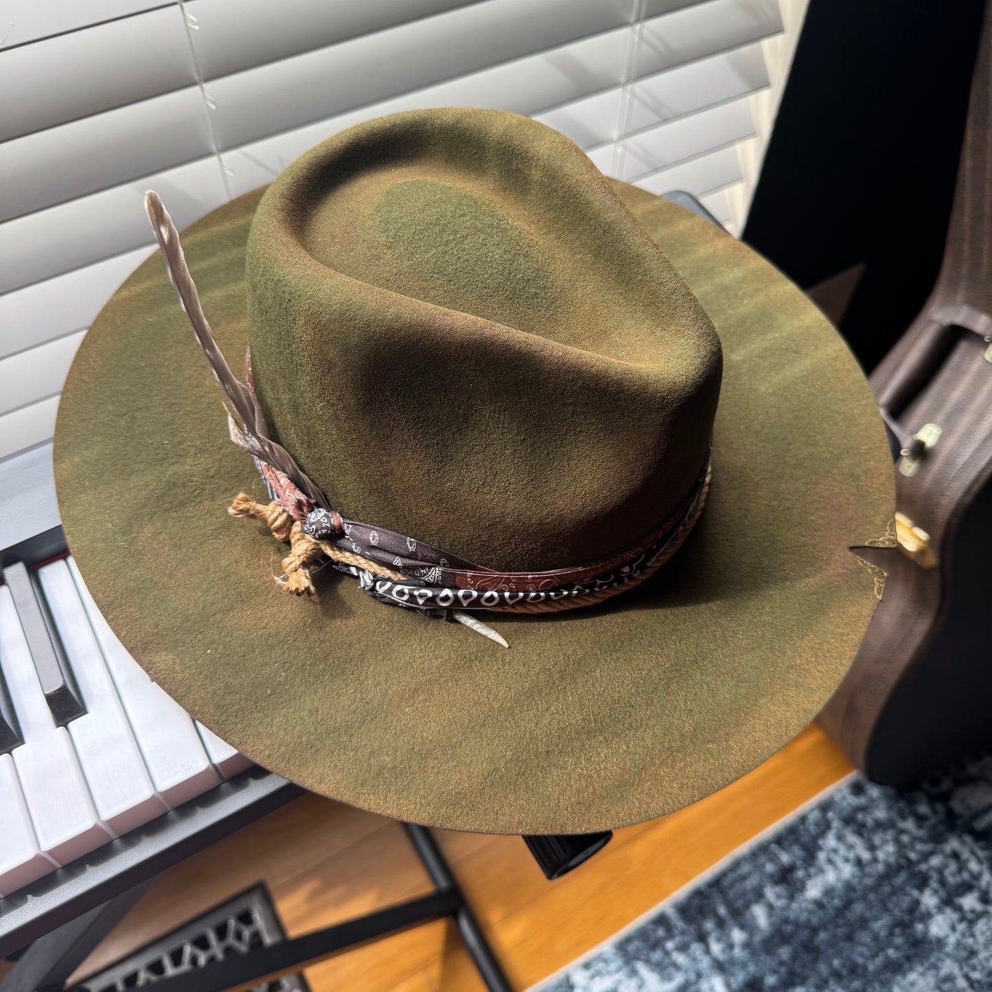 Custom Wool Short Brim Rancher