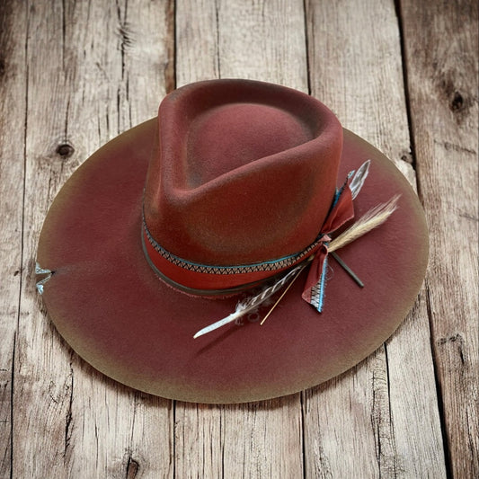 Custom Wool Wide Brim Rancher
