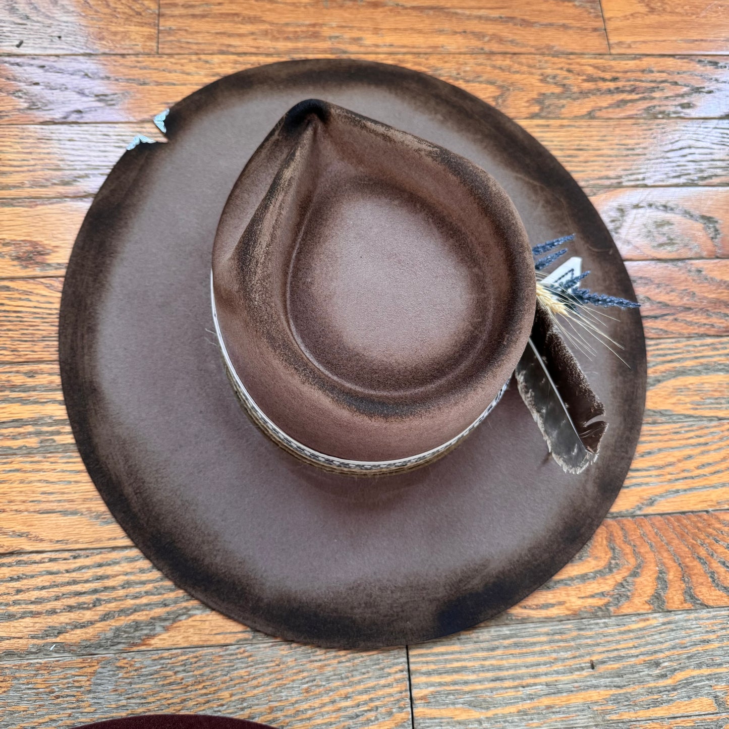 Custom Wool Wide Brim Rancher