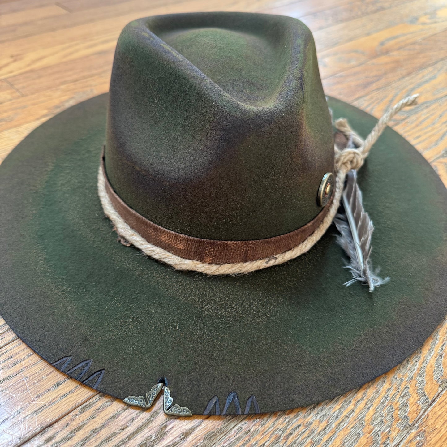Custom Wool Wide Brim Rancher