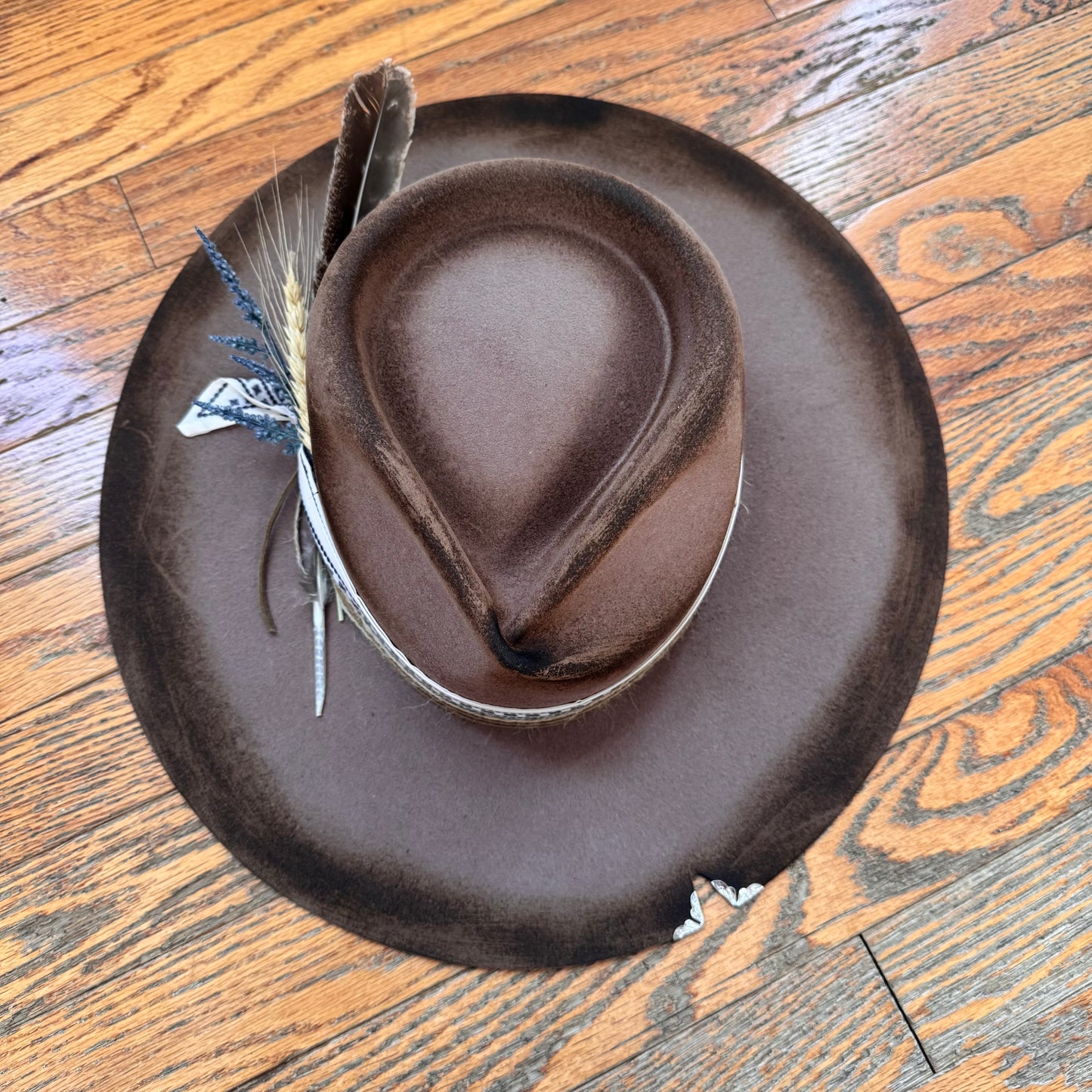 Custom Wool Wide Brim Rancher