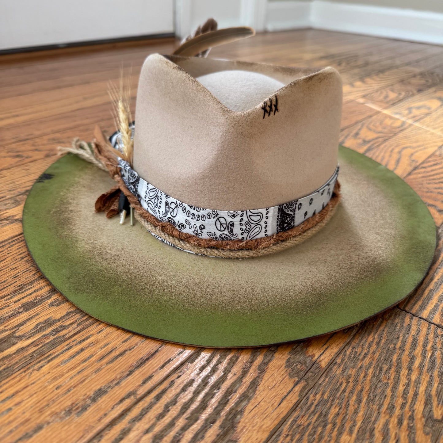 Custom Wool Short Brim Rancher