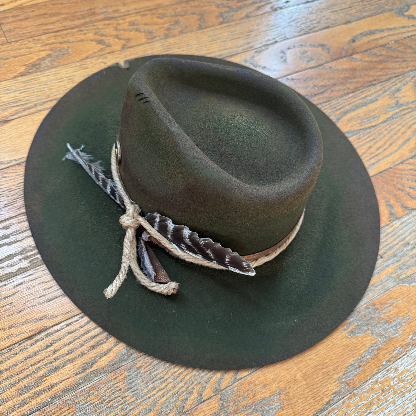 Custom Wool Wide Brim Rancher