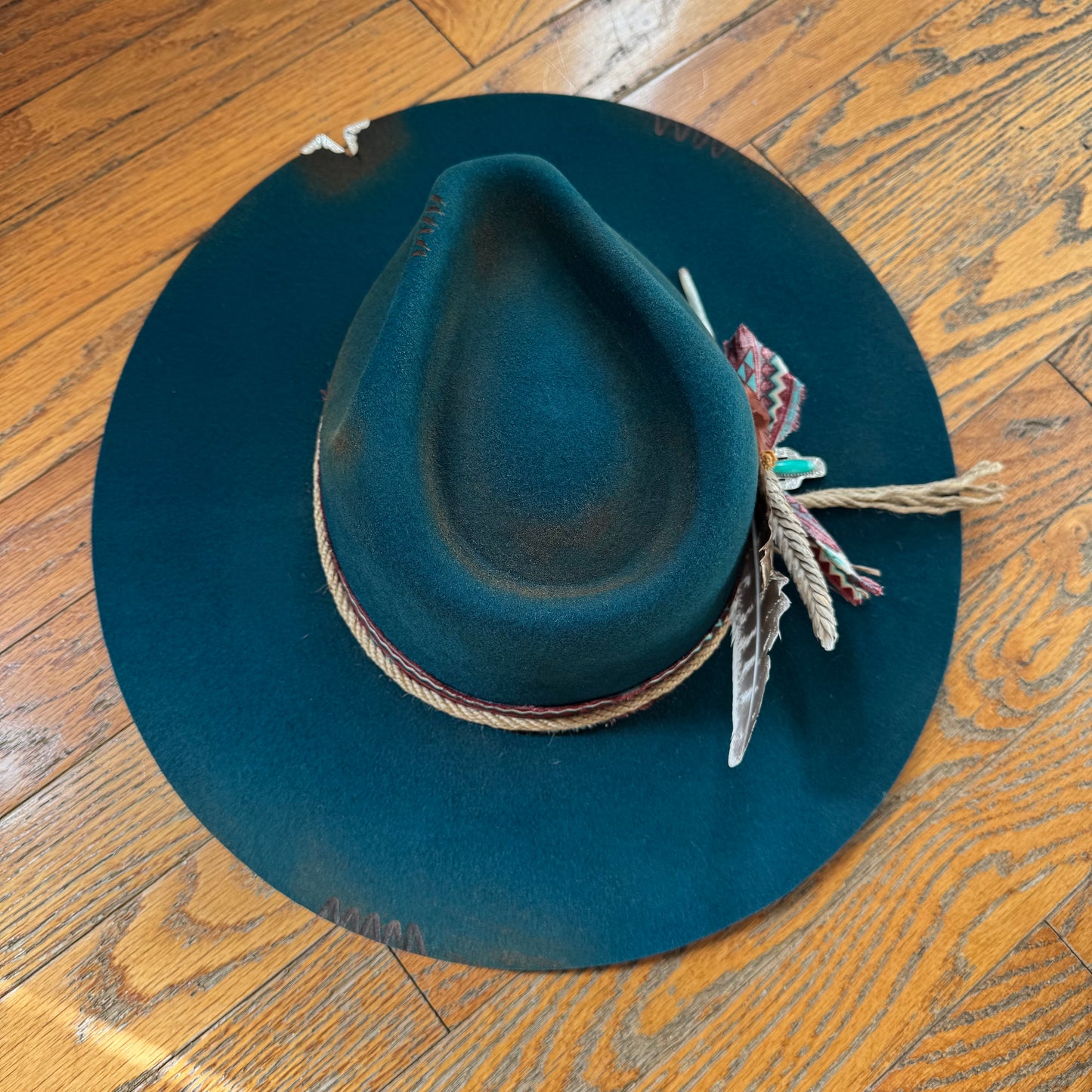 Custom Wool Wide Brim Rancher