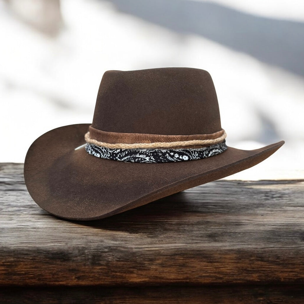 Custom Wool Cowboy Gambler