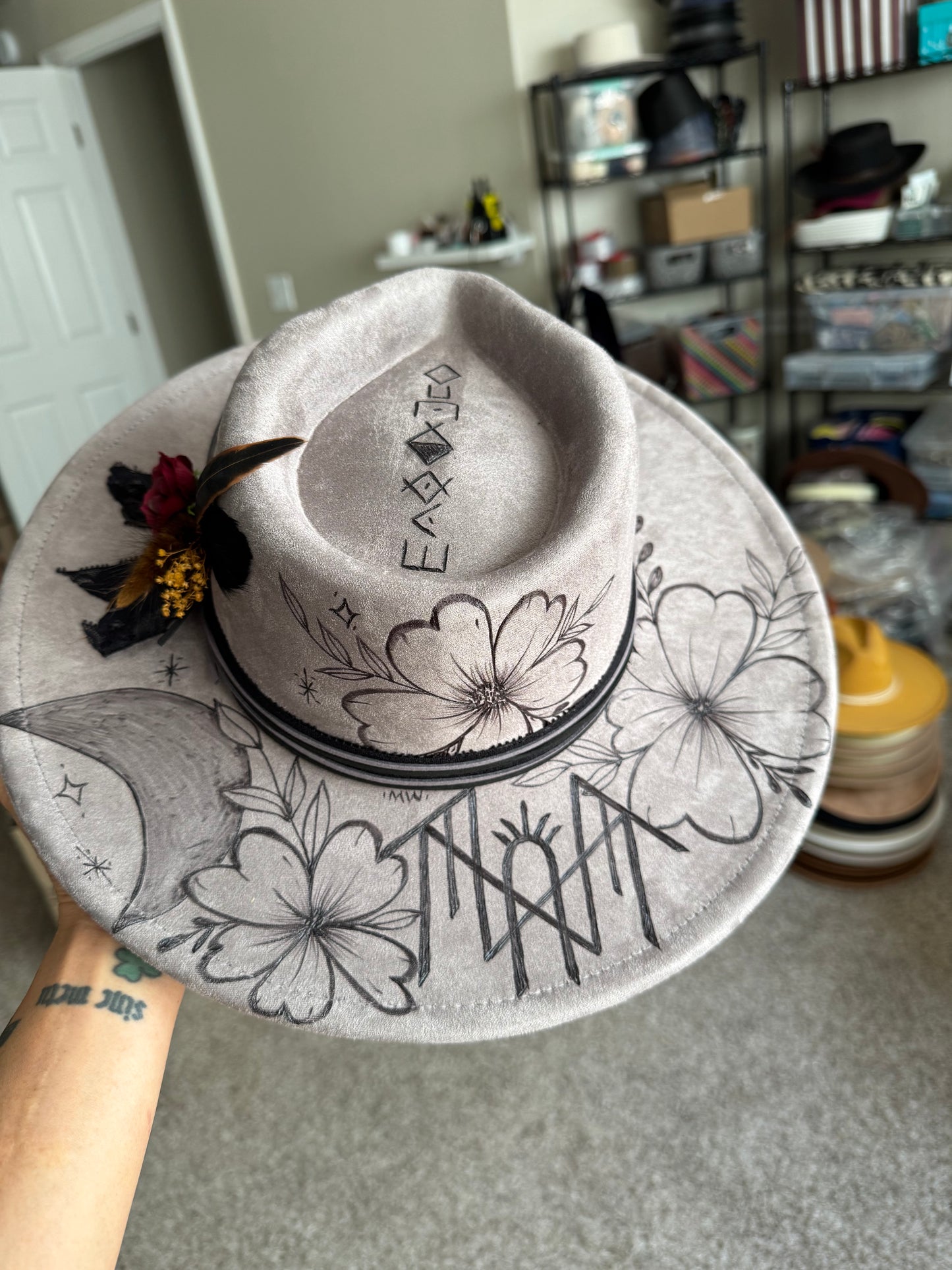Custom Wool Hat for Ronnie Gross