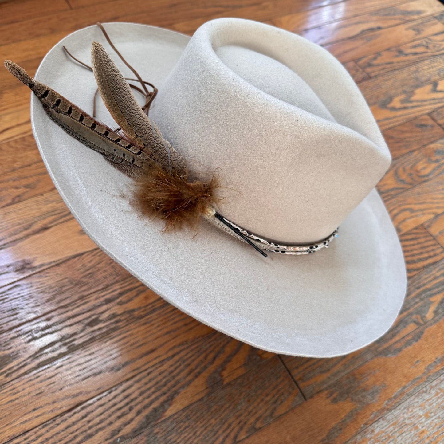 Custom Wool Curled Brim Hat