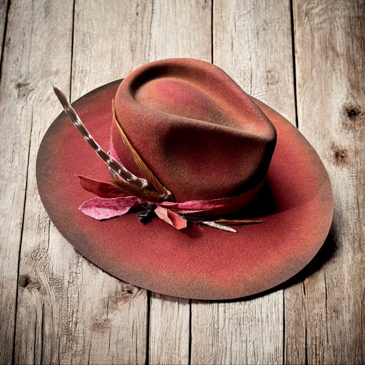 Custom Wool Wide Brim Rancher