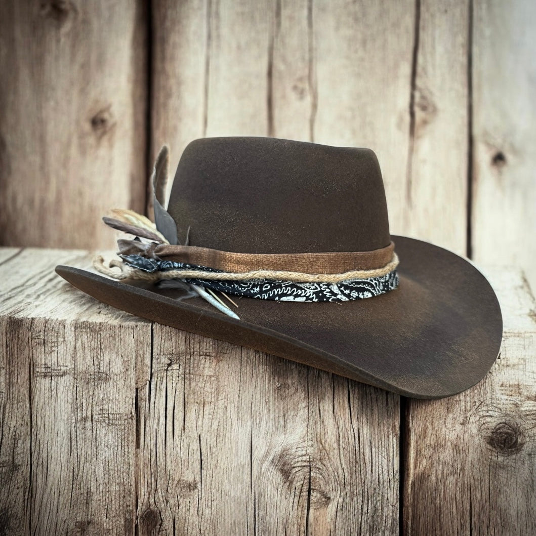 Custom Wool Cowboy Gambler