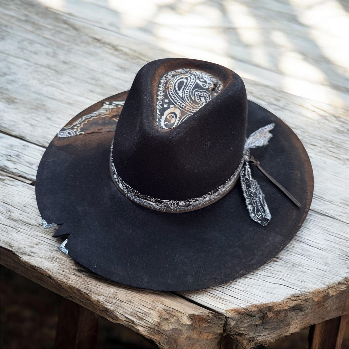 Custom Wool Wide Brim Rancher