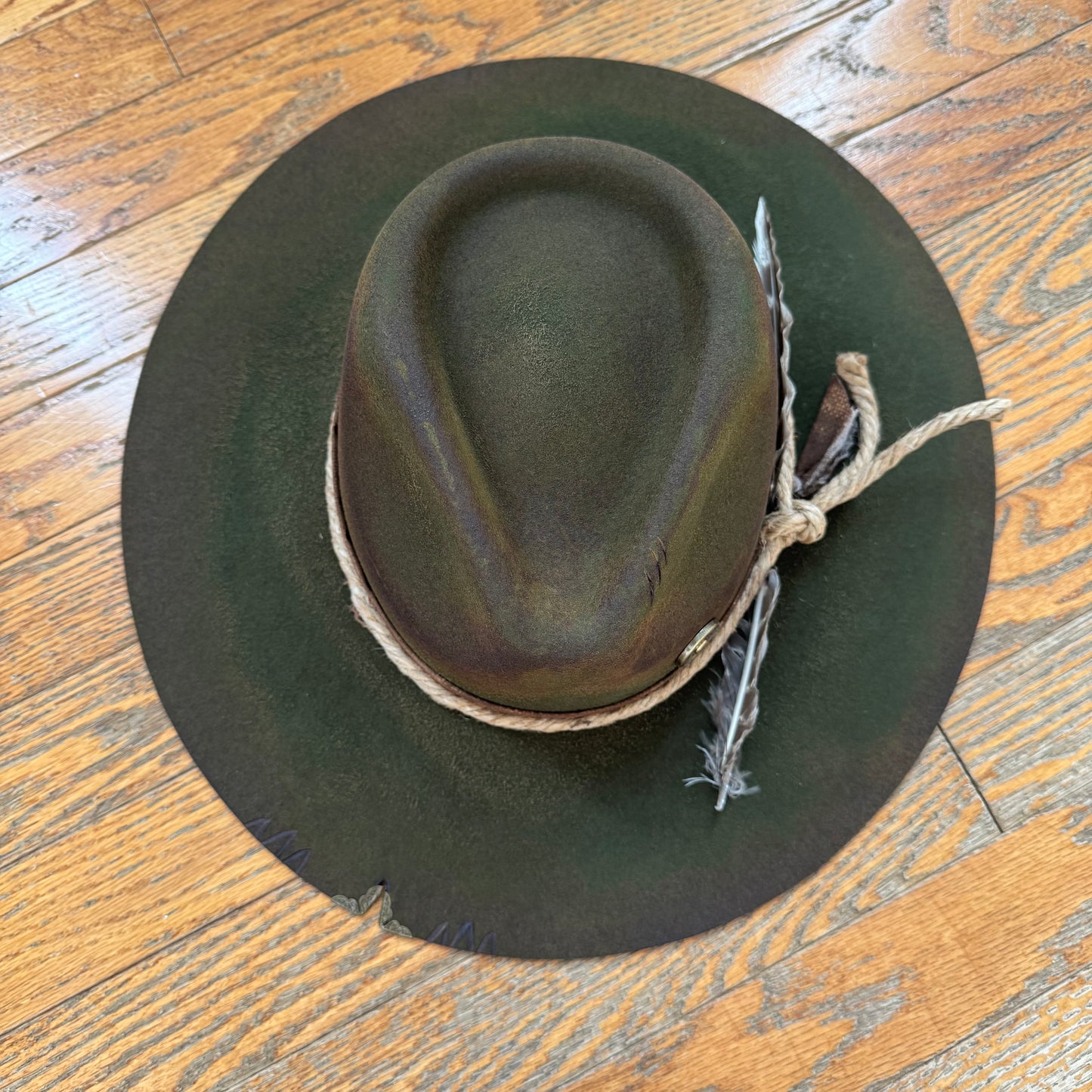 Custom Wool Wide Brim Rancher