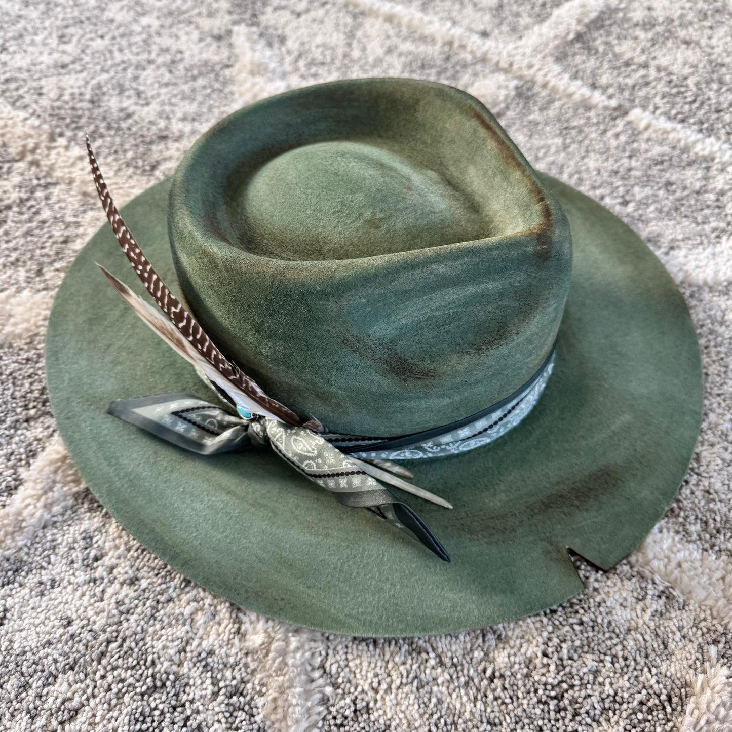 Custom Color LOC Wool Fedora