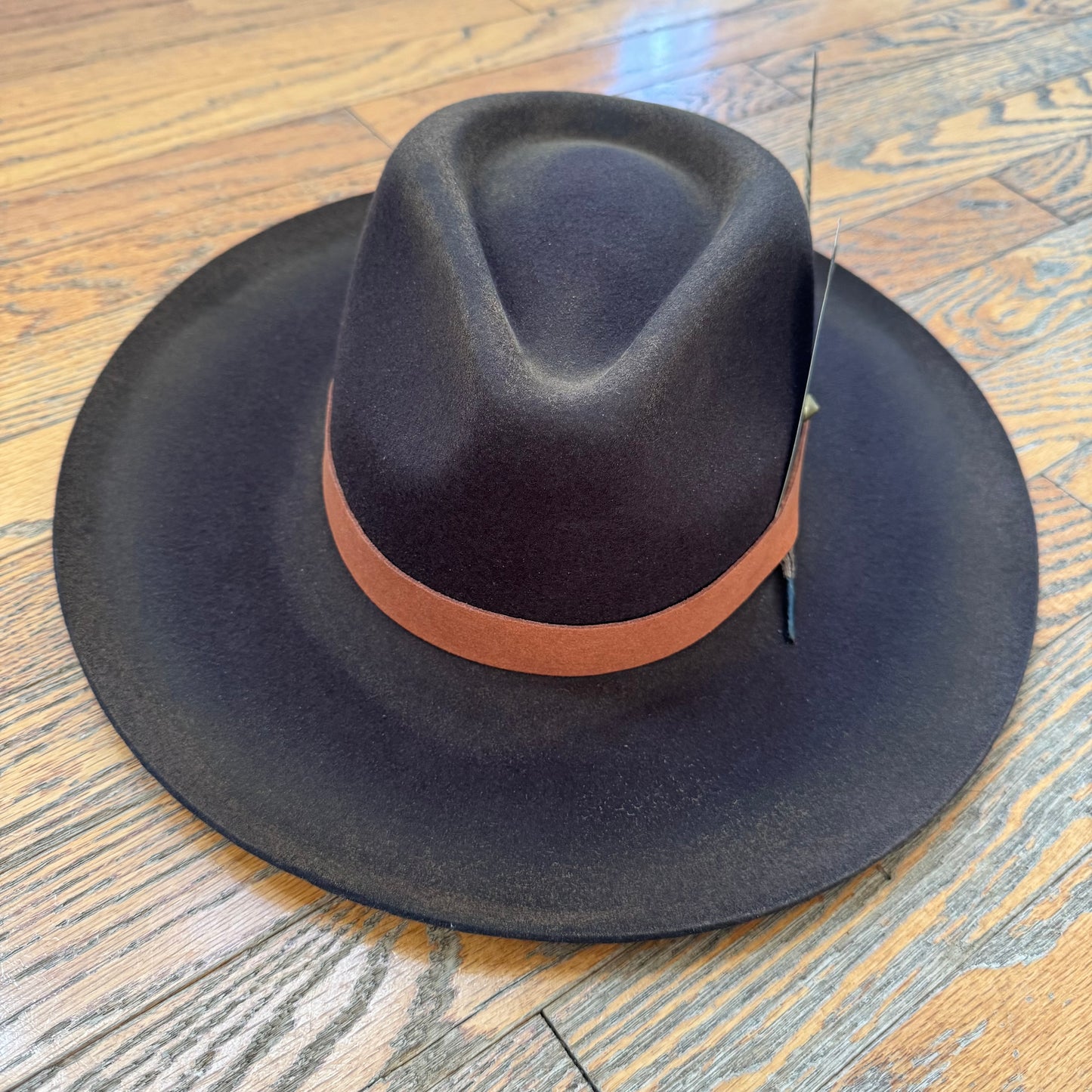 Custom Wool Curled Brim Hat