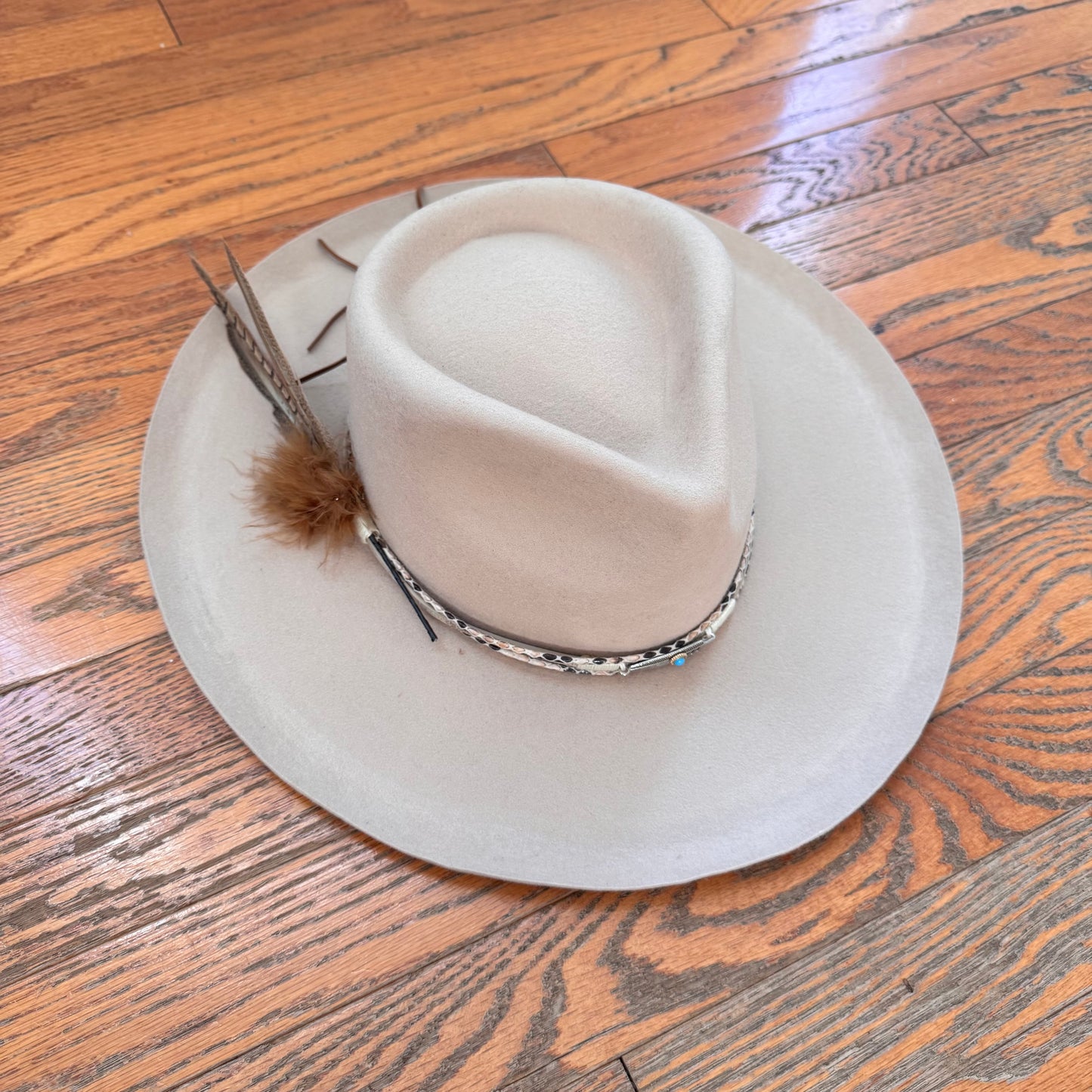 Custom Wool Curled Brim Hat