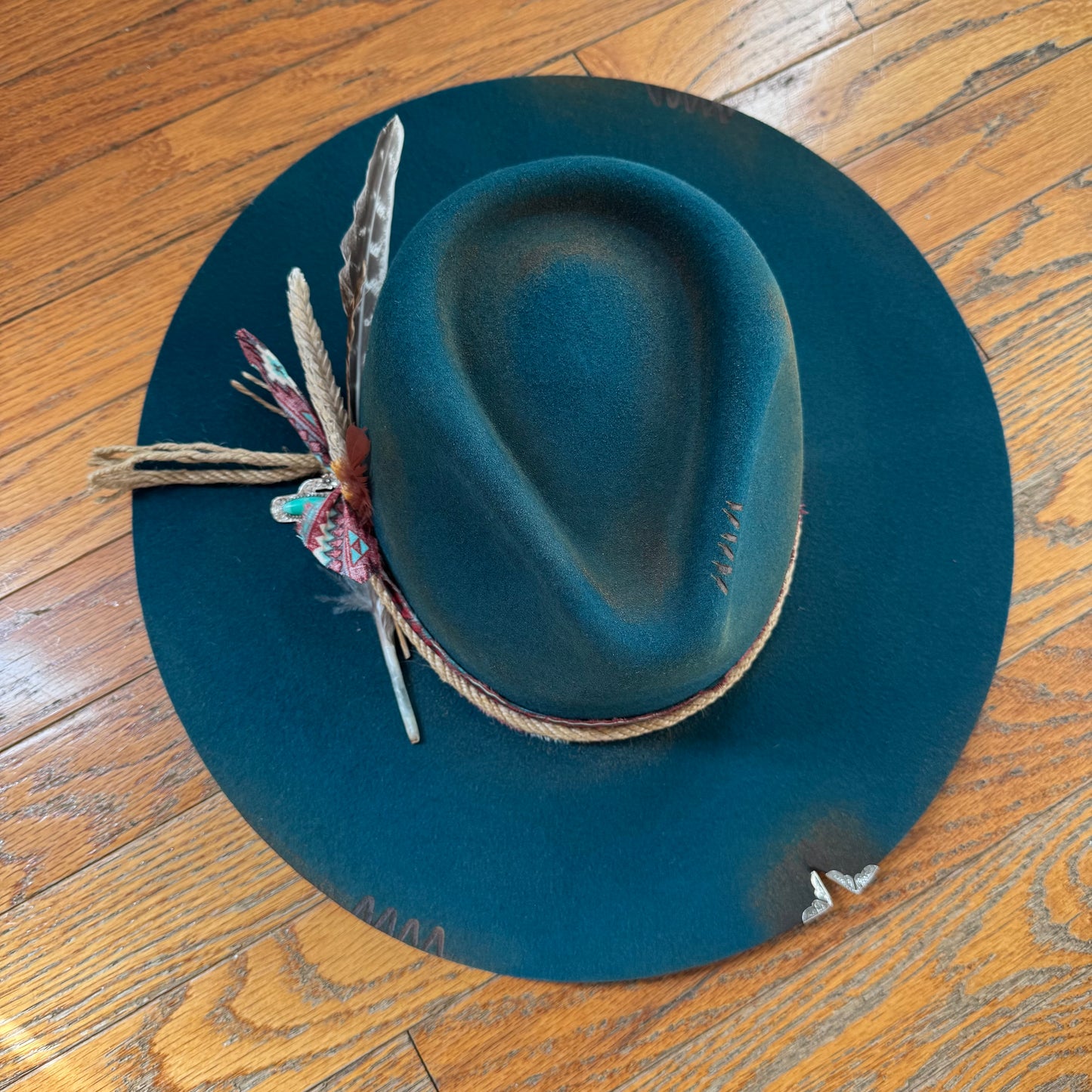 Custom Wool Wide Brim Rancher