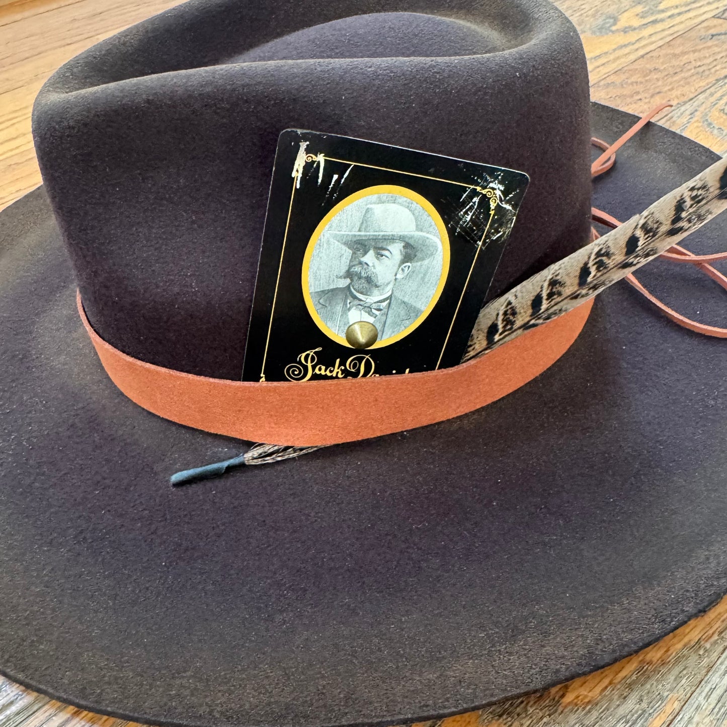 Custom Wool Curled Brim Hat