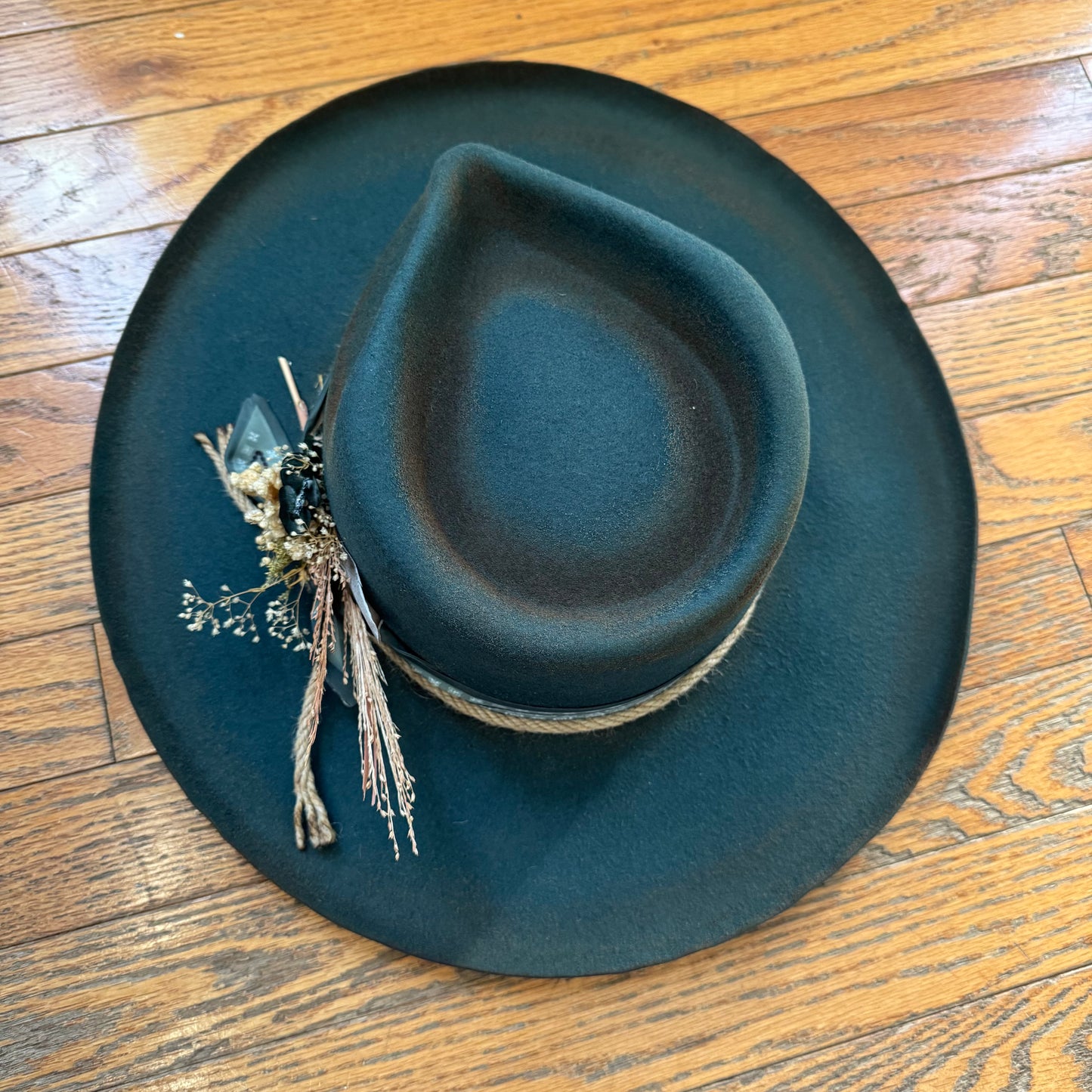 Custom Wool Curled Brim Hat