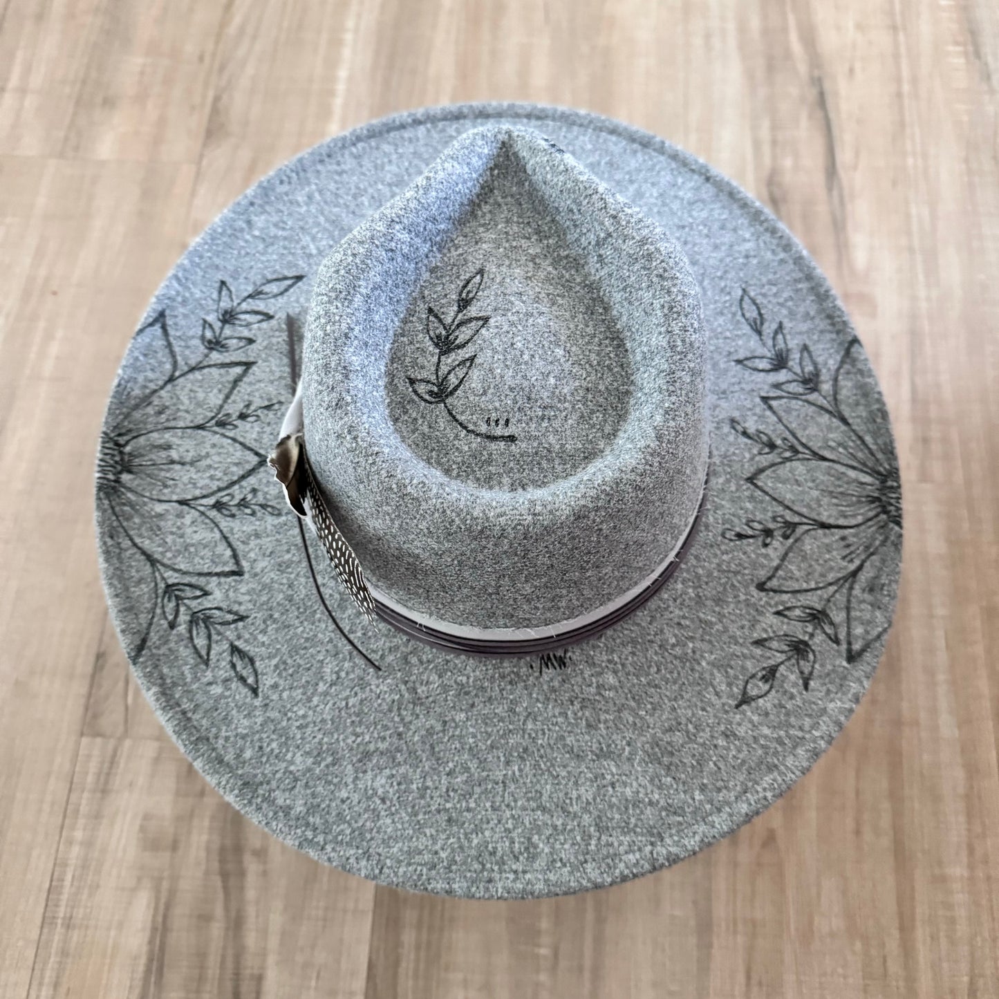 Custom Rancher Style Fedora (Wide Brim)