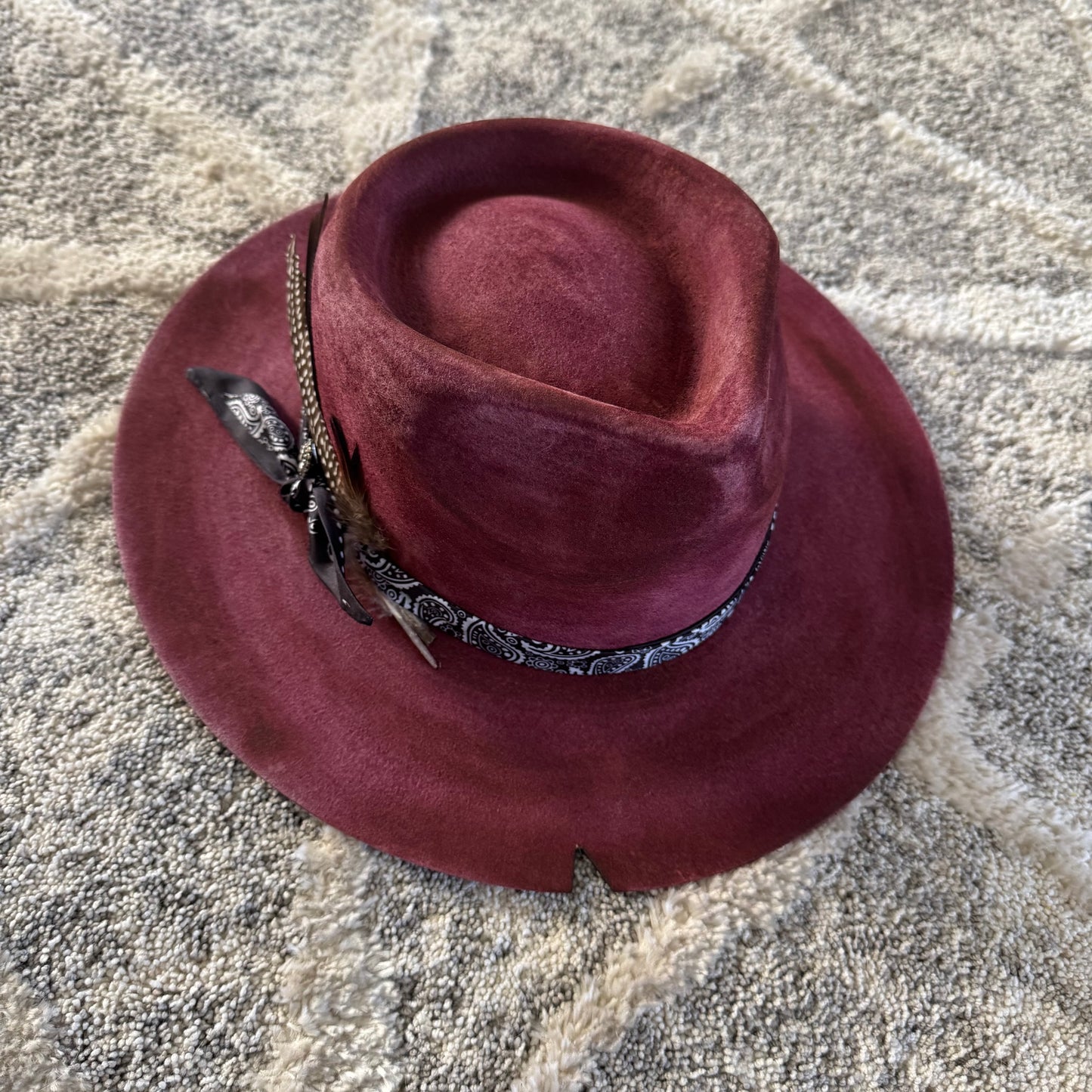 Custom Color LOC Wool Fedora