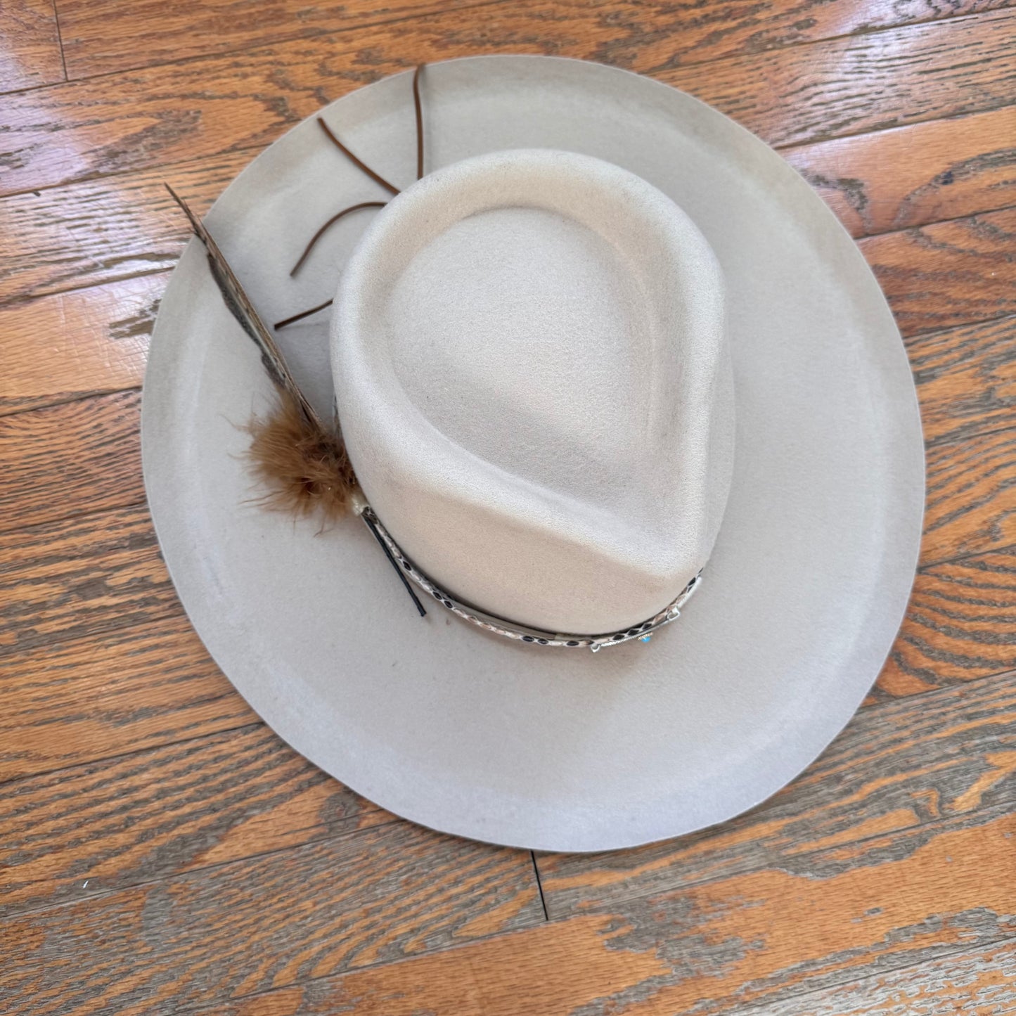 Custom Wool Curled Brim Hat