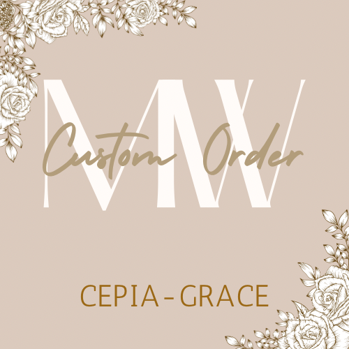 Custom Order for Celia-Grace