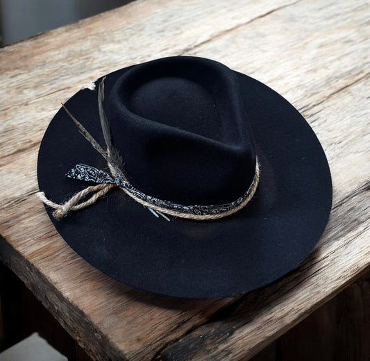 Custom Wool Wide Brim Rancher