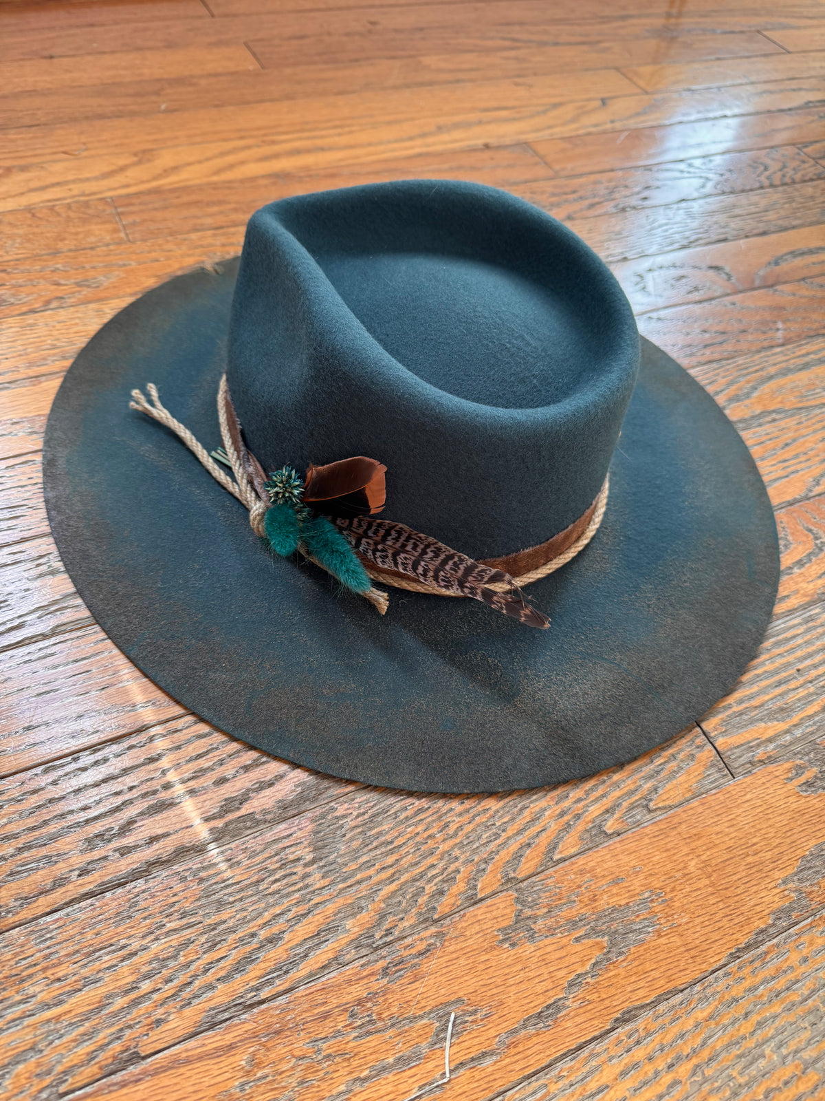 Custom Wool Wide Brim Rancher
