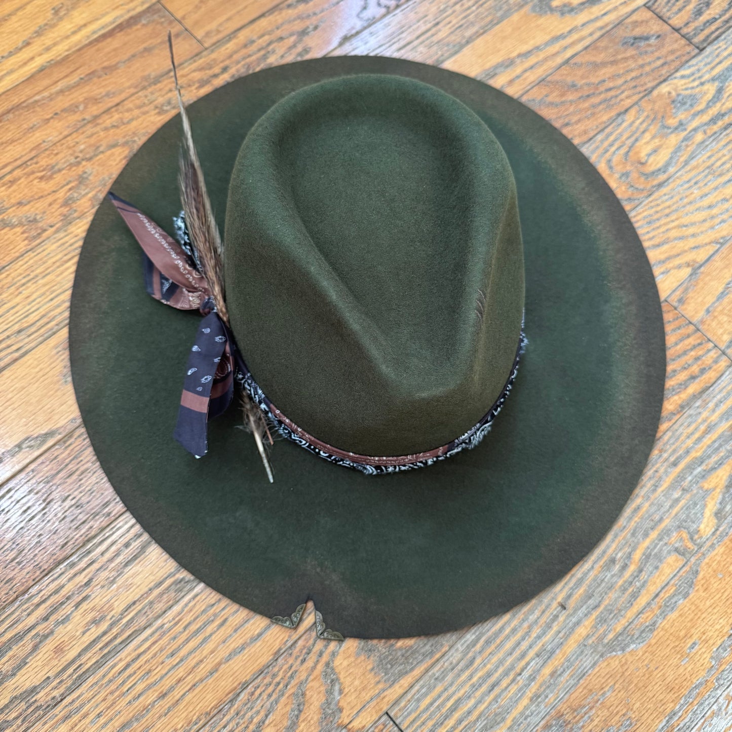 Custom Wool Wide Brim Rancher