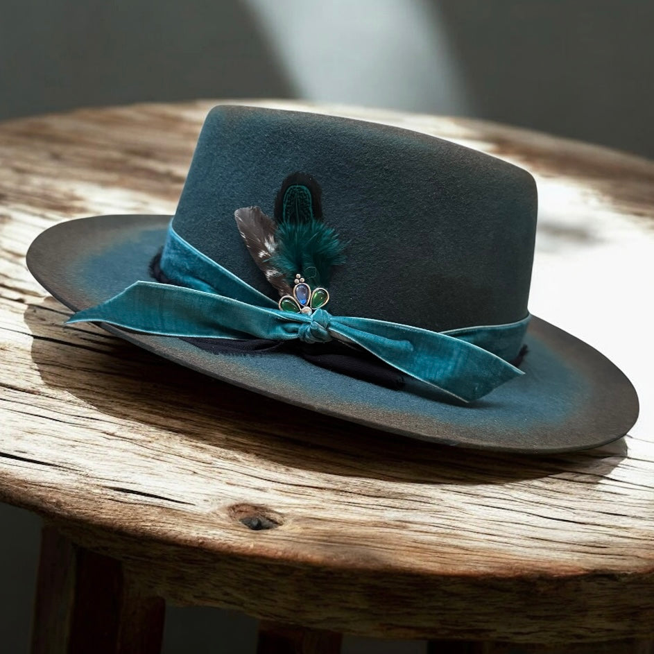 Custom for Stacey Siciliano Wool Pork Pie