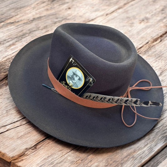 Custom Wool Curled Brim Hat