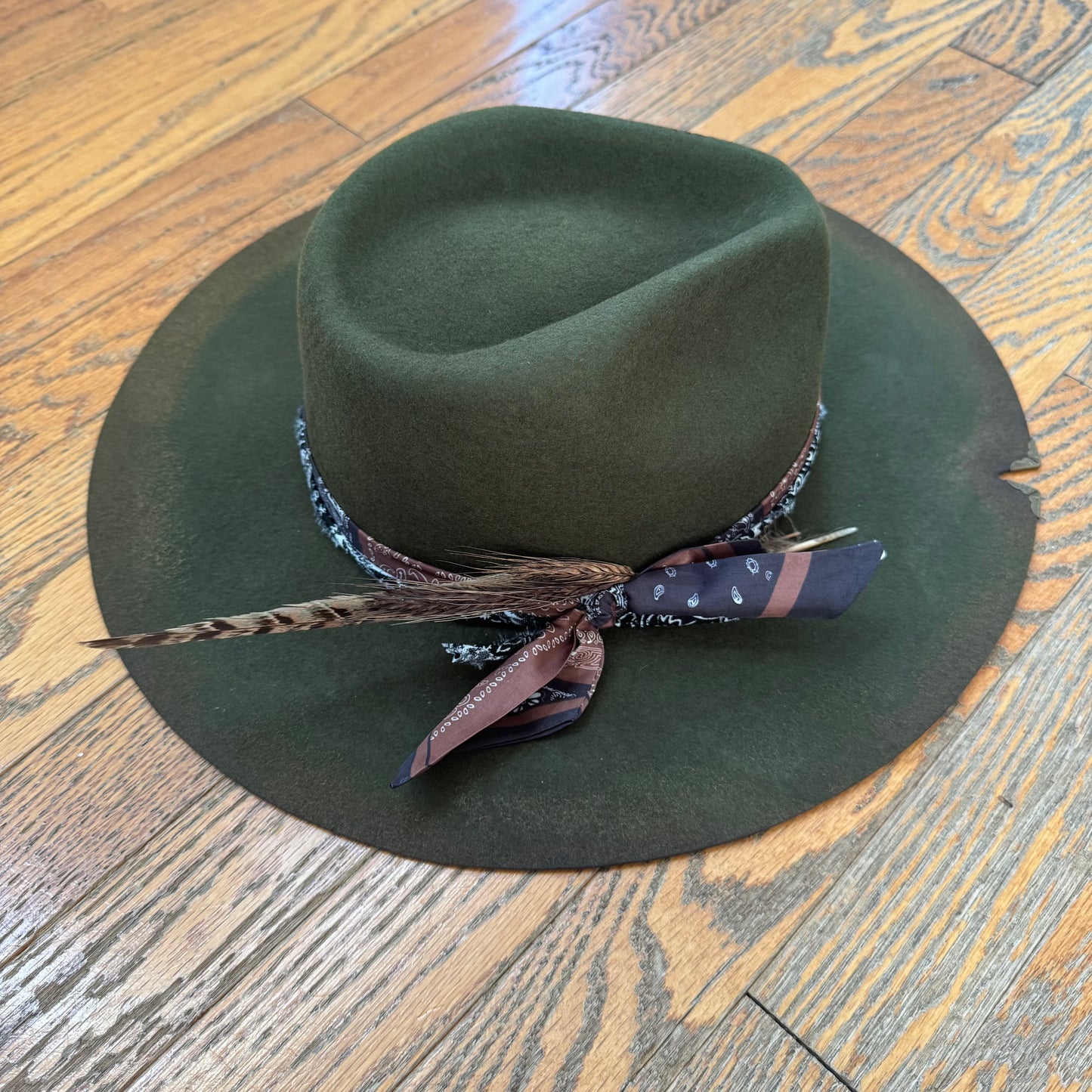 Custom Wool Wide Brim Rancher