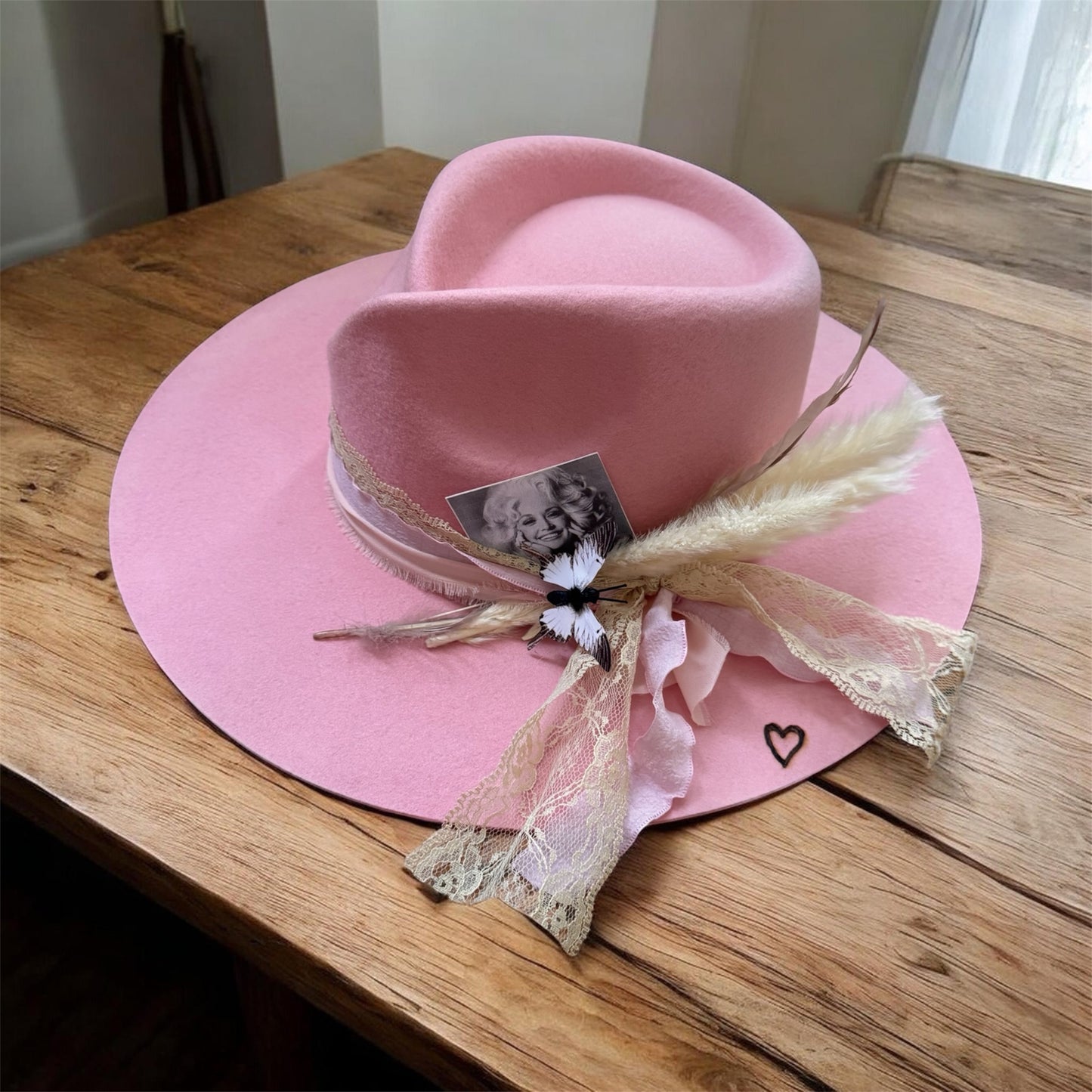 DOLLY Custom Wool Wide Brim Rancher