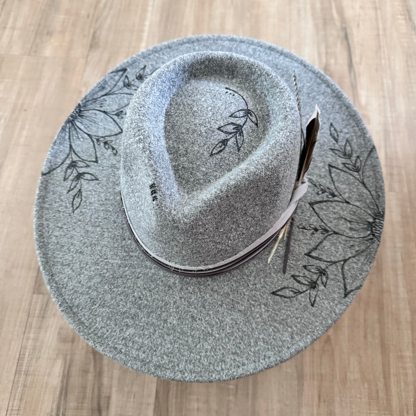 Custom Rancher Style Fedora (Wide Brim)