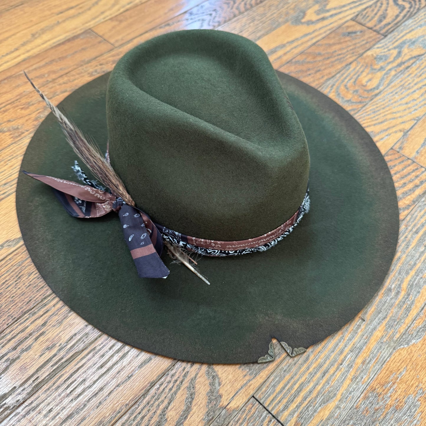 Custom Wool Wide Brim Rancher