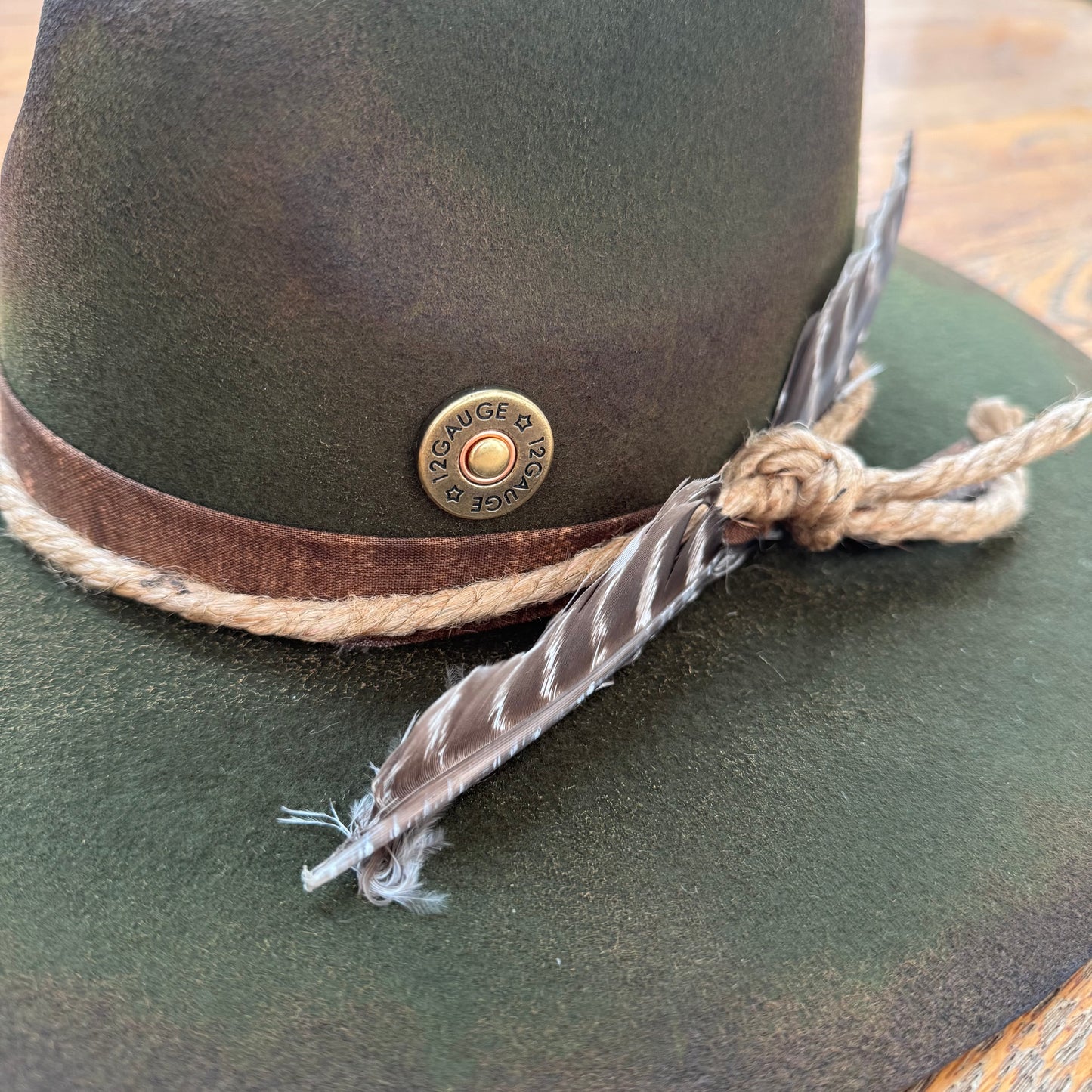 Custom Wool Wide Brim Rancher