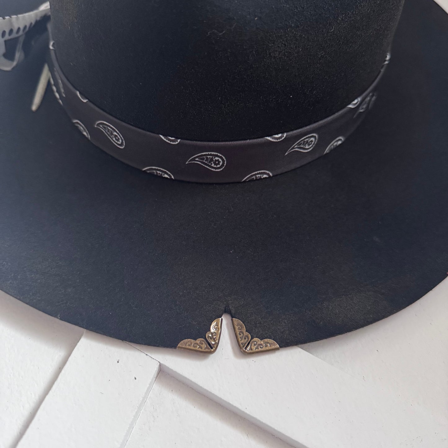 Custom LOC Wool Fedora BLACK