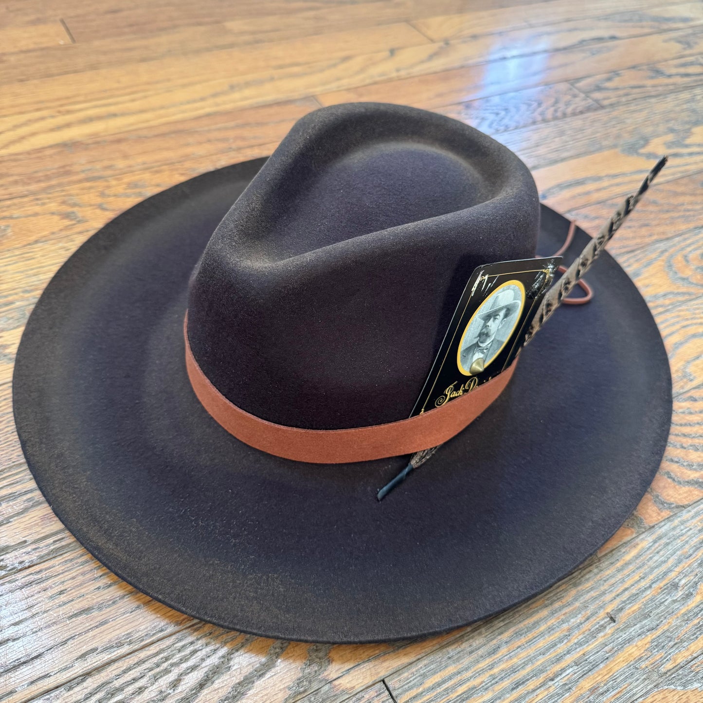 Custom Wool Curled Brim Hat