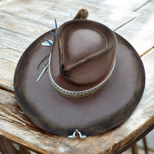 Custom Wool Wide Brim Rancher