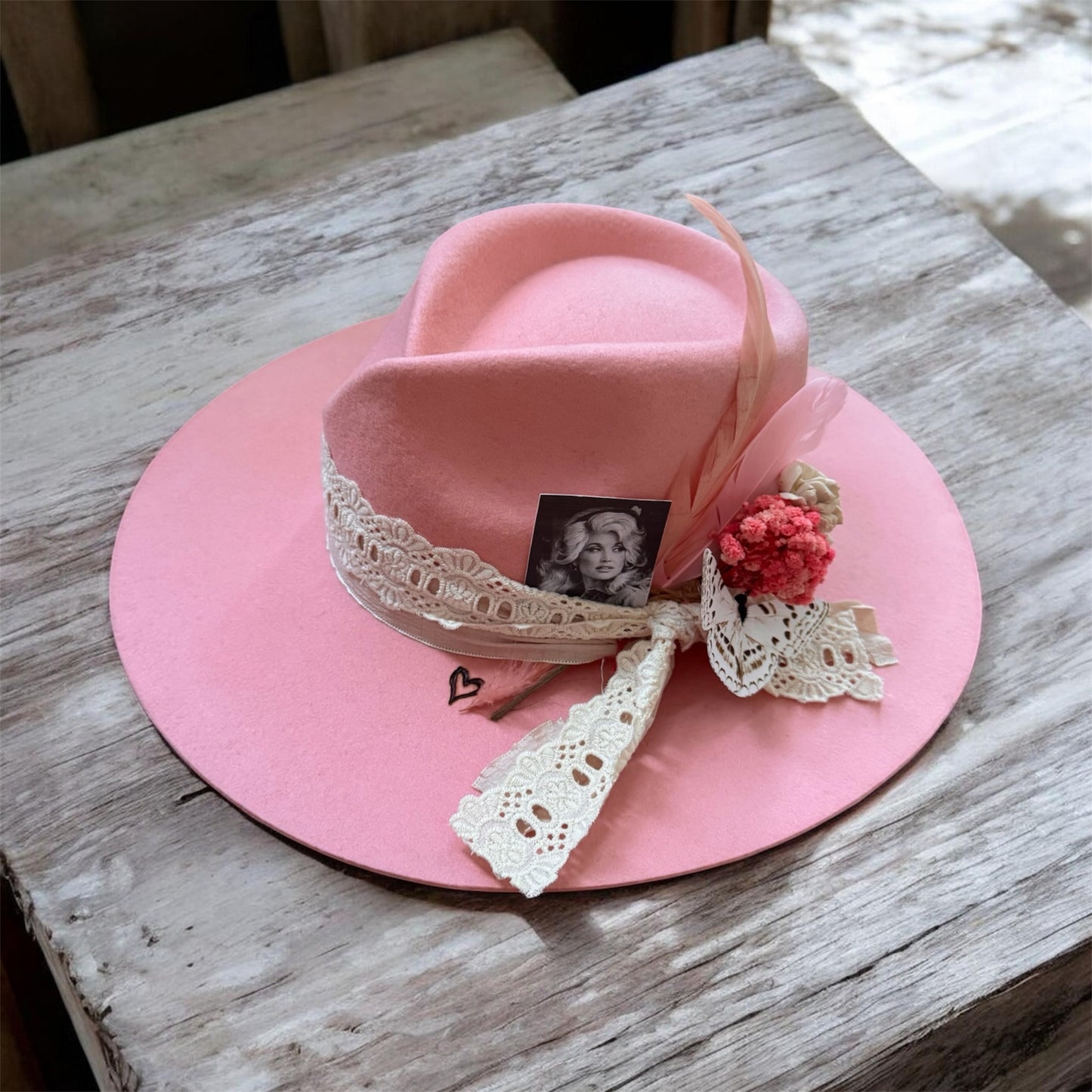 DOLLY Custom Wool Wide Brim Rancher
