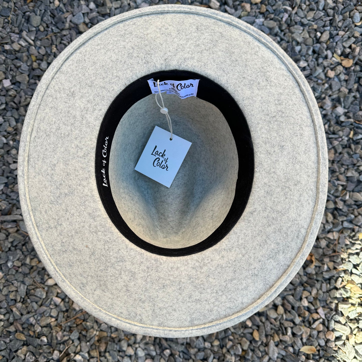 LOC Custom “The Mack” Speckled Gray Wool Fedora